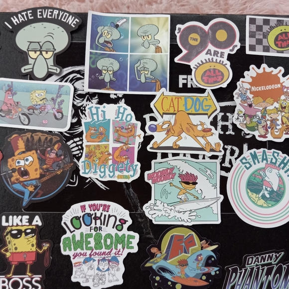 😵90s Nicktoons Nickelodeon sticker packs! Pack of FIFTEEN stickers! Last 1! - Picture 6 of 8